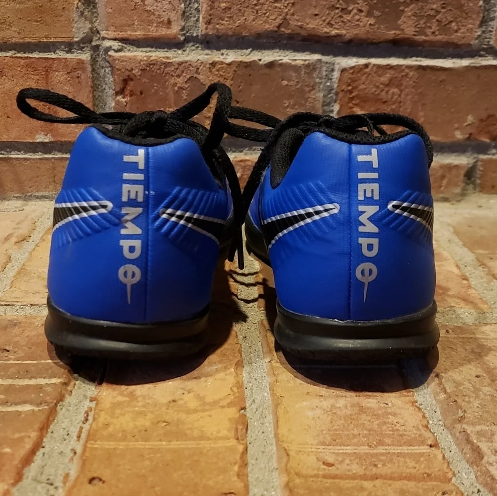 Nike Tiempo Blue Soccer Shoes